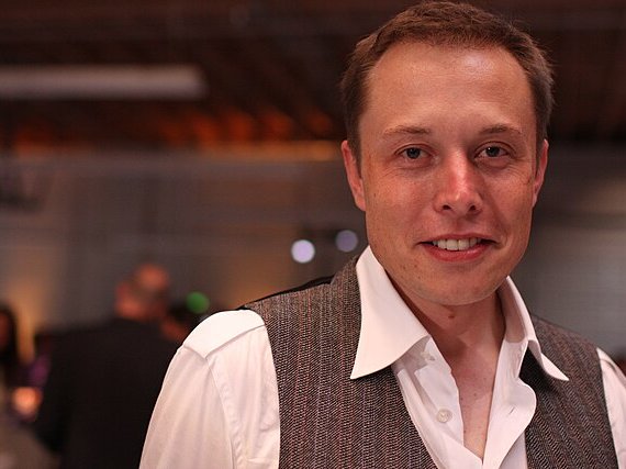 Tesla Grand Opening in Menlo Park - Tesla Chairman, Elon Musk. 2008