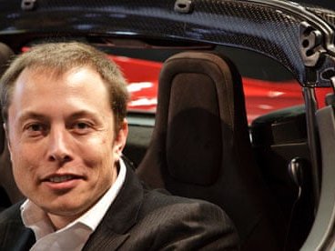 Elon Musk at North American International Auto Show, 2009